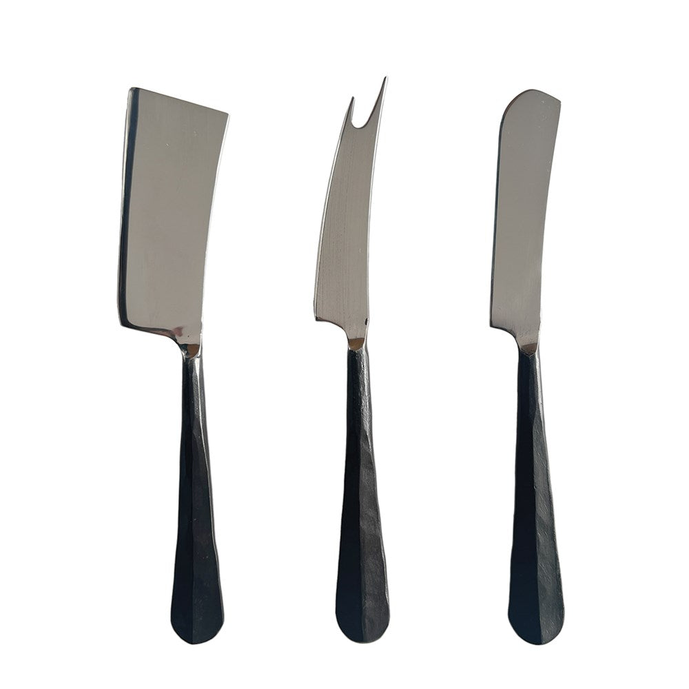 RUSTIC CHEESE KNIFE SET OF 3