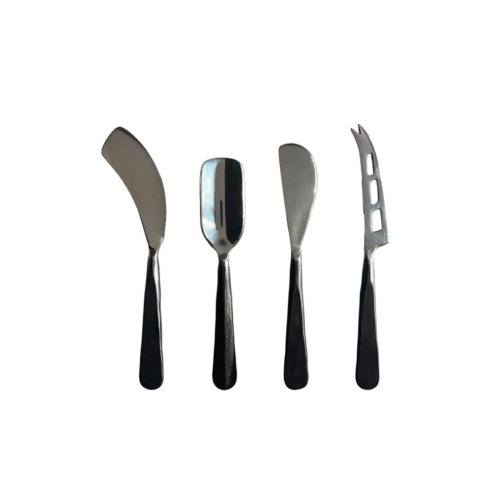 RUSTIC CHEESE KNIFE SET OF 4