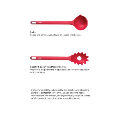 Silicone Utensil Set - AVANTI (5 Piece)