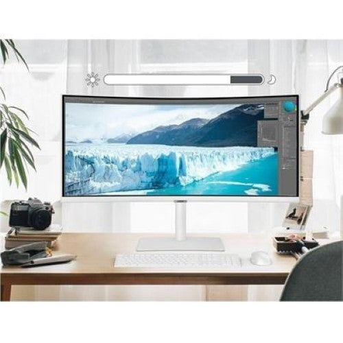 Samsung 34 UWQHD 1000R 100Hz Speakers white (LS34C650TAEXXY)