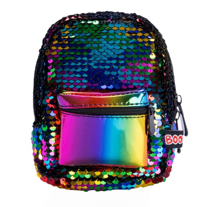 Mini Backpack - BooBoo Aurora Sequins 10 - 14 x 5cm (Set of 3)