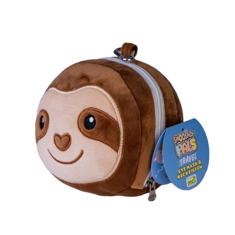 Travel Mask & Pillow - Smoosho's Pals Sloth