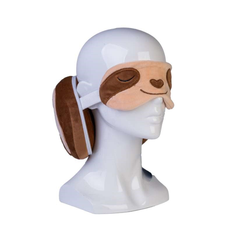 Travel Mask & Pillow - Smoosho's Pals Sloth