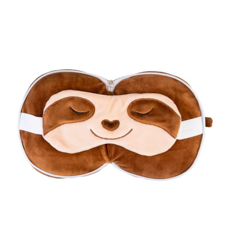 Travel Mask & Pillow - Smoosho's Pals Sloth