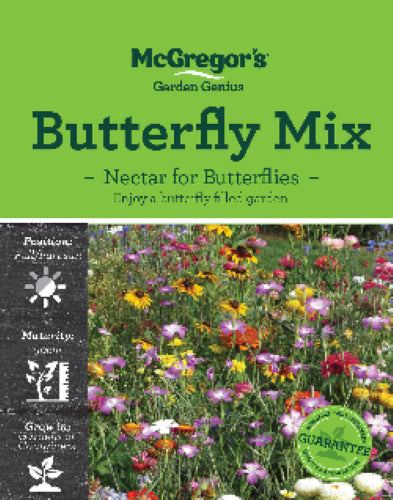 McGregor's Butterfly Mix Flower Seed Packet
