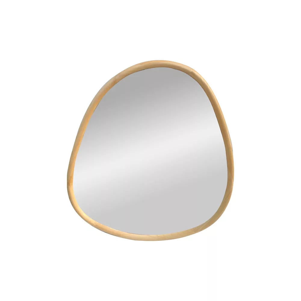 CONTOUR MIRROR NATURAL WOOD 83X85X3CM