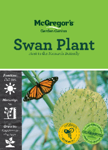 McGregor's Swan Plant Flower Seed Packet