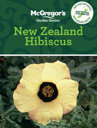 McGregor's Hibiscus Golden Yellow N.Z. Native Seed Packet