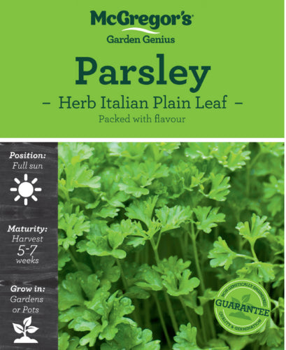 McGregor's Herb Parsley Italian Seed Packet