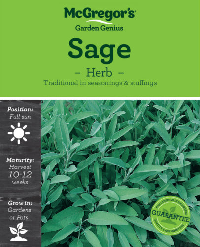 McGregor's Herb Sage Seed Packet