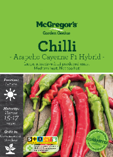 McGregor's Chilli Arapeho Cayenne Hybrid Packet