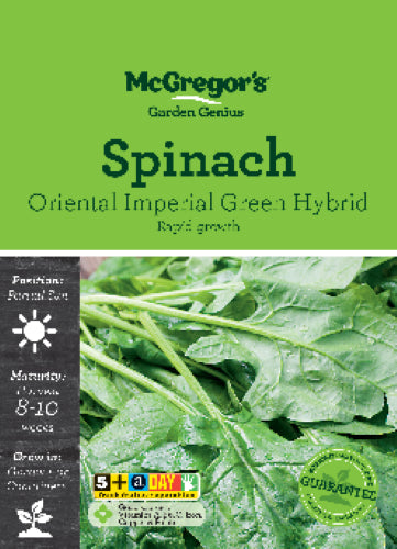McGregor's Spinach Oriental Imperial Green Packet