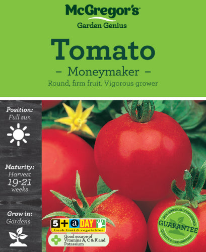 McGregor's Tomato Money Maker Vegetable Seed Packet