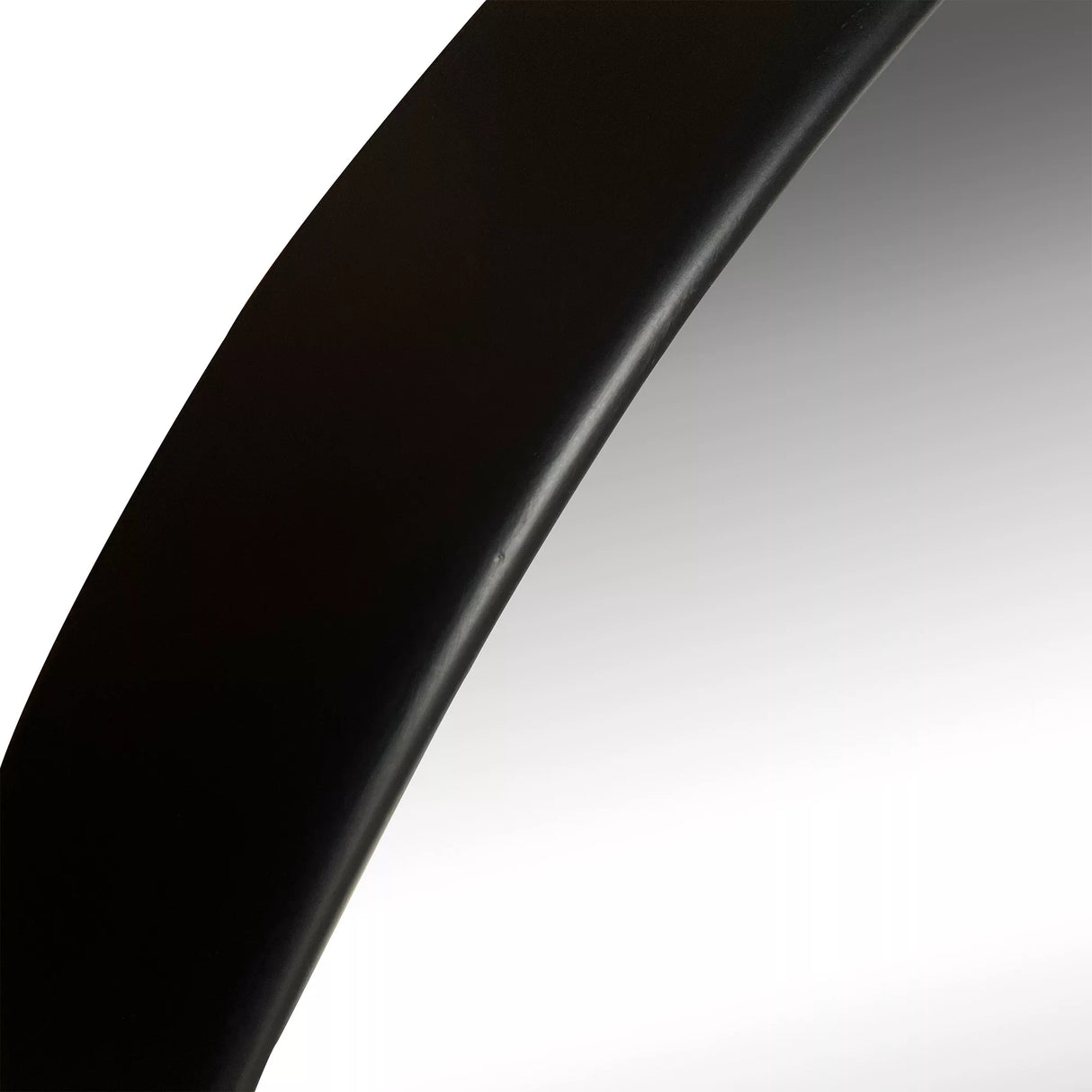 AURA BEVELED WALL MIRROR MATT BLACK 95X95X9CM