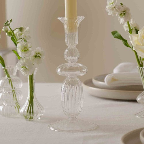 Midsummer Mr & Mrs Large Candle Holder