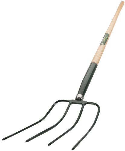 McGregors M258 1.35M Handle 4 Prong Manure Fork