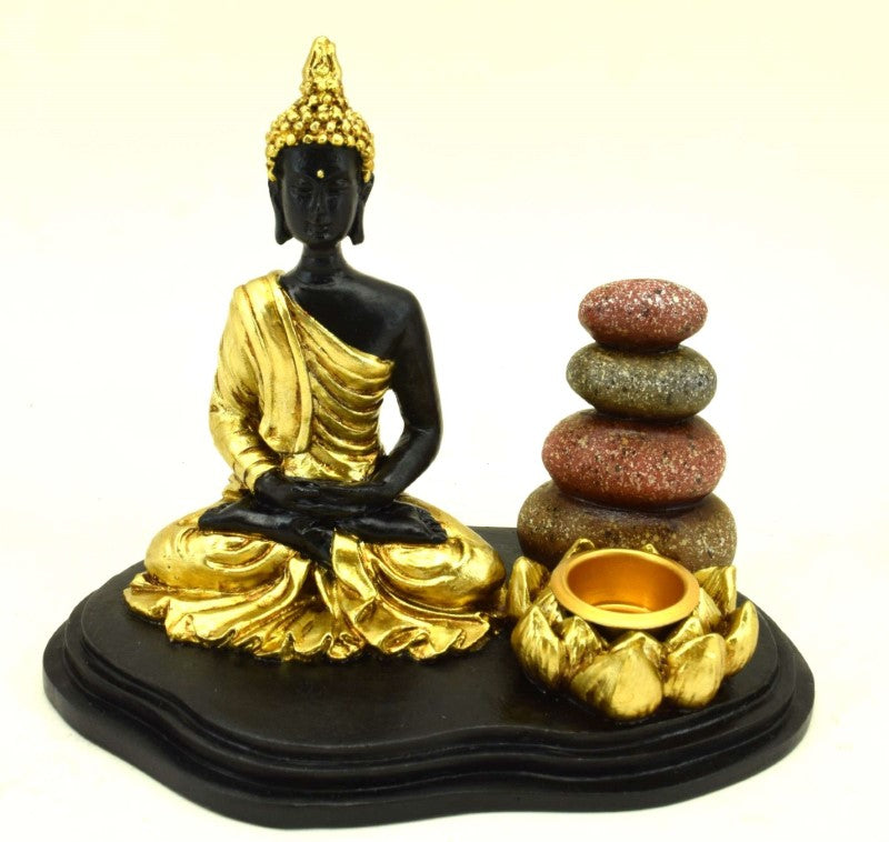 Incense Burner - Buddha (13.3 × 7.7 × 10.7cm)