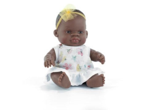 Miniland -My Friends & Me African Girl Baby Doll 21Cm