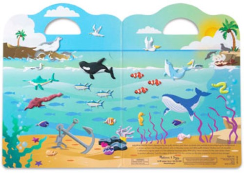 Melissa & Doug - Reusable Puffy Sticker Play Set - Ocean