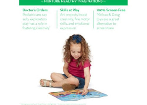 Melissa & Doug - Reusable Puffy Sticker Play Set - Ocean