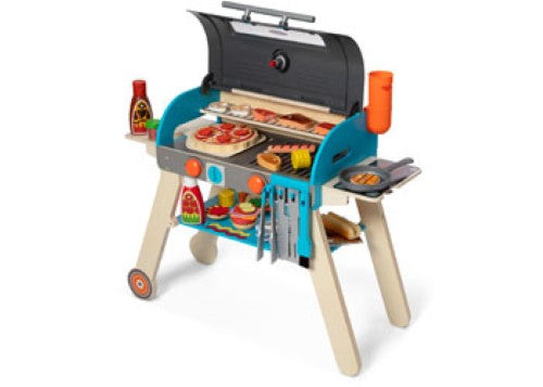 Melissa & Doug - Deluxe Grill & Pizza Oven Play Set