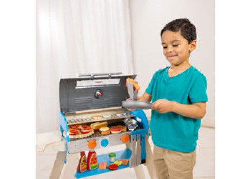 Melissa & Doug - Deluxe Grill & Pizza Oven Play Set