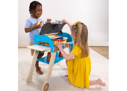 Melissa & Doug - Deluxe Grill & Pizza Oven Play Set