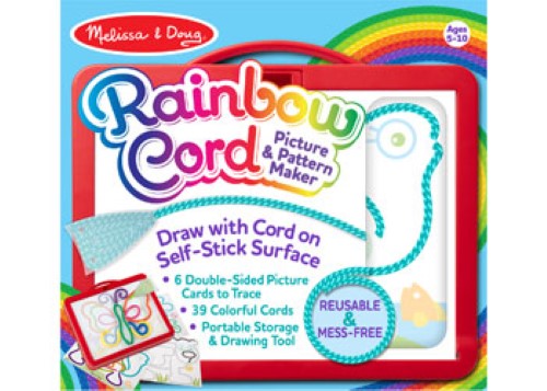 Melissa & Doug - Rainbow Cord & Picture Pattern Maker