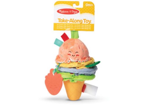 Melissa & Doug - Ice Cream Take-Along Pull Toy
