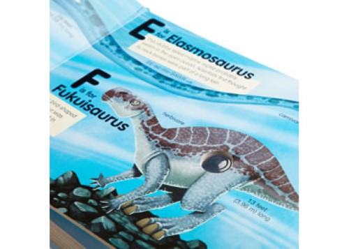 Melissa & Doug - Poke-A-Dot - Dinosaurs A to Z Book