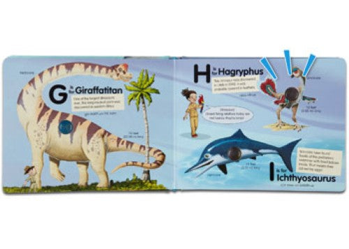 Melissa & Doug - Poke-A-Dot - Dinosaurs A to Z Book
