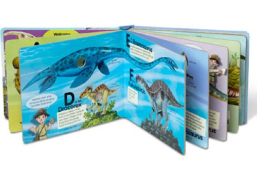 Melissa & Doug - Poke-A-Dot - Dinosaurs A to Z Book