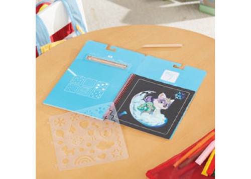 Melissa & Doug - Paw Patrol - Scratch Art - Skye