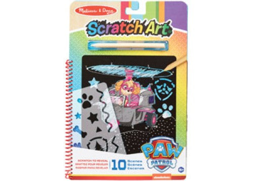 Melissa & Doug - Paw Patrol - Scratch Art - Skye