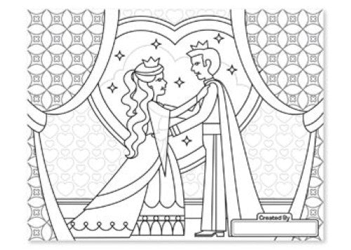 Melissa & Doug - Jumbo Colouring Pad - Princess & Fairy
