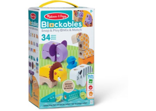 Blockables Safari Play Set