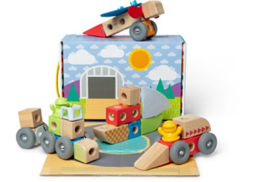 Melissa & Doug - Blockables Vehicles