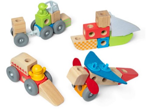 Melissa & Doug - Blockables Vehicles