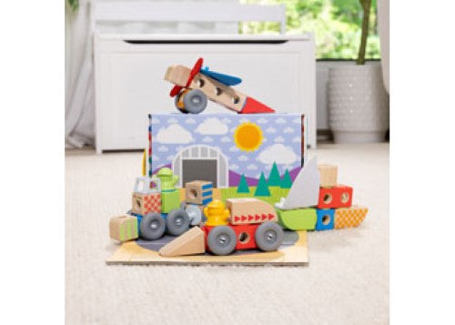 Melissa & Doug - Blockables Vehicles