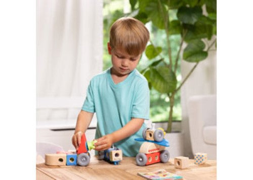 Melissa & Doug - Blockables Vehicles