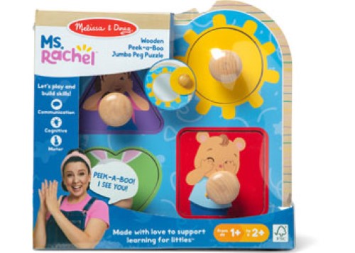 Ms. Rachel Jumbo Knob Puzzle