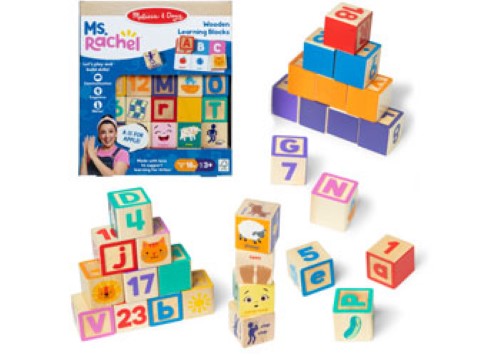 Ms. Rachel Blocks + Activity Cards