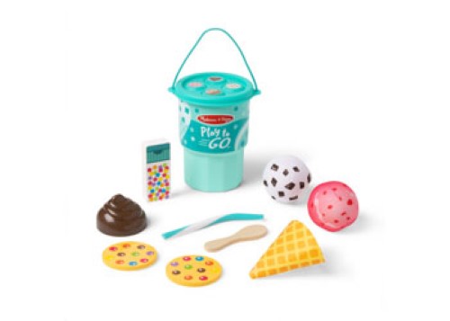 Melissa & Doug - Play to Go - Ice Cream Play Set