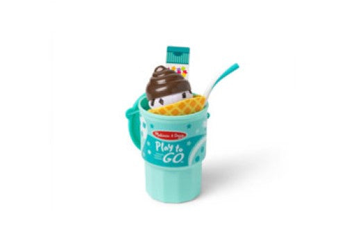 Melissa & Doug - Play to Go - Ice Cream Play Set