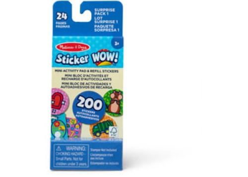 Melissa & Doug - Sticker WOW! Refill Stickers - Surprise Pack