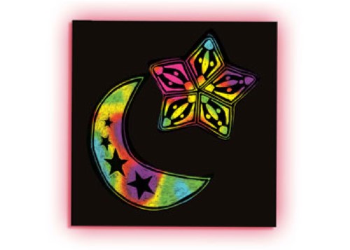 Melissa & Doug - Scratch Art Rainbow Mini Notes Box