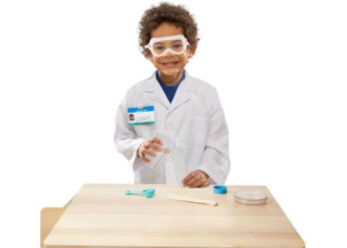 Melissa & Doug - Scientist Costume Set - Pack of 3 - Smartfox