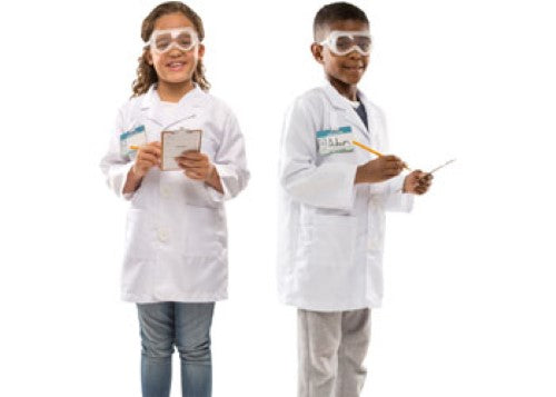 Melissa & Doug - Scientist Costume Set - Pack of 3 - Smartfox