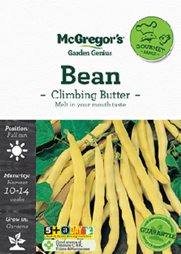 McGregor's Bean Climbing Butter Specialty Seeds Packet