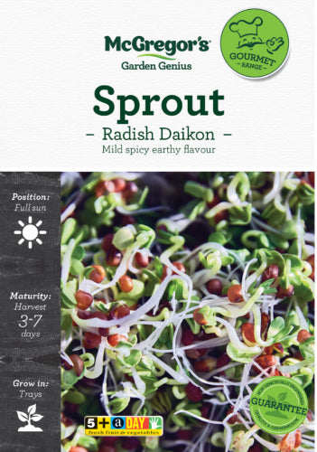 McGregor’s Sprout Radish Daikon
